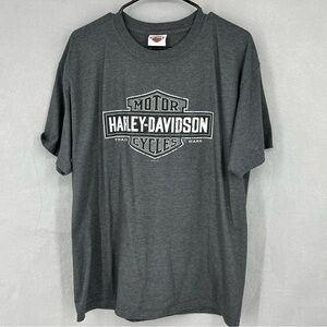 Harley-Davidson Indianapolis south side Charcoal Men's Tee south side of Indy